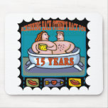 15thweddinganniversaryb5 mouse pads