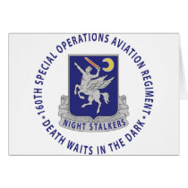 160th SOAR - Night Stalkers Cards