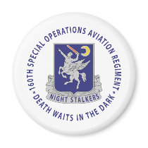 160th SOAR - Night Stalkers Fridge Magnet