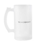 160z. Frosted SkyRock Coffee mug