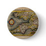1610 Map of Cornwall, Devon, Somerset, etc... Pinback Button