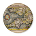 1610 Map of Cornwall, Devon, Somerset, etc... magnets by ZephyrusBooks 1610 Map of Cornwall, Devon, Somerset, etc... magnets