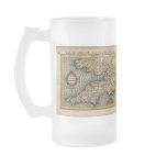 1610 Map of Cornwall, Devon, Somerset, etc... Mug