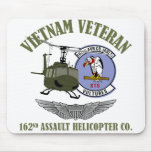 162nd AHC w/ Wings and UH-1 Helicopter Mousepads