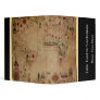1633 Atantic Ocean Portolan Chart - Pascoal Roiz Vinyl Binder