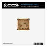 1633 Atantic Ocean Portolan Chart - Pascoal Roiz iPod Nano Skins