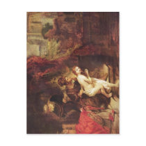 1647 Rembrandt - Susanna und die beiden Alten Remb postcards