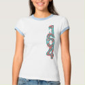 164 gratitude in aqua t-shirts