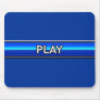 1655f play royal blue icon button logo mouse pads