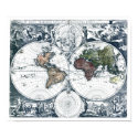 1658 Nicolao Visscher World Map posters