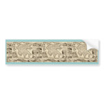 1688 Greece / Greek Peloponnesian Map Bumper Sticker