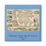 1688 Greece / Greek Peloponnesian Map Magnet