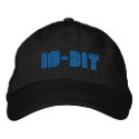 16-bit Cap embroidered hats by SpacetimeSix 16-bit Cap embroidered hats