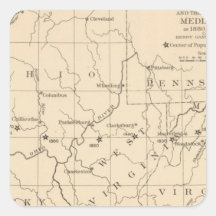 16 Center of population 17901900 Stickers