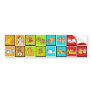 16 Dogs Illustration Sticker 2 Bumper Stickers
