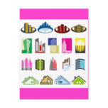 16-Free-Real-Estate-Vector-Logo-types Post Cards