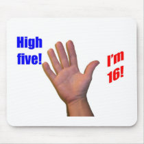 16 High Five! Mousepad
