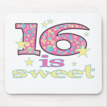 16 is Sweet Mouse Pad