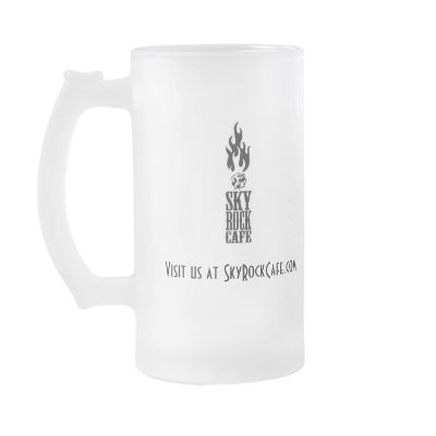 16 oz frosted SkyRock cafe Mug 3 by kerchner420