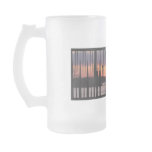 16 oz. Sunset Frosted Glass Mug
