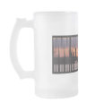 16 oz. Sunset Frosted Glass Mug