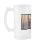 16 oz. Sunset Frosted Glass Mug