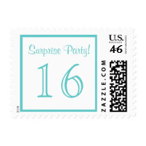16 Surprise Party Postage