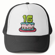 16 Year Old Birthday Cake hats by Birthday_Bash 16 Year Old Birthday Cake hats