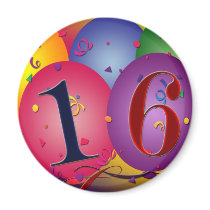 16 Years Old! Magnet