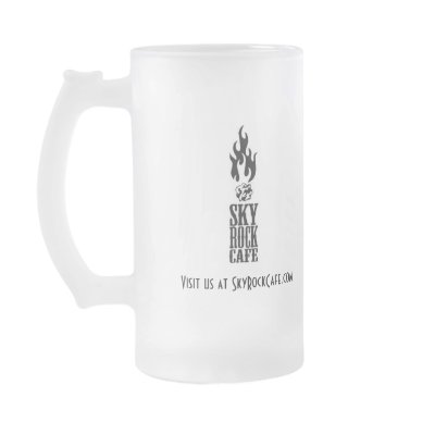16oz frosted mug,2 logos by kerchner420