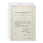 16th Amendment of the United States Constitution Personalized Announcement