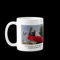 16th Battle Flag, 16th Tennessee Infantry mugs