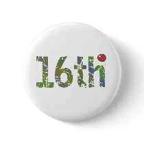 16th Birthday Balloon Gifts Buttons