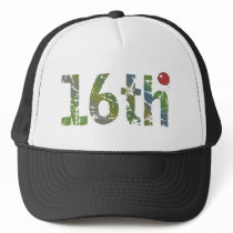 16th Birthday Balloon Gifts Mesh Hats