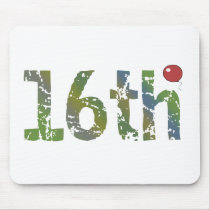 16th Birthday Balloon Gifts Mousepads