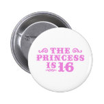 16th Birthday Button