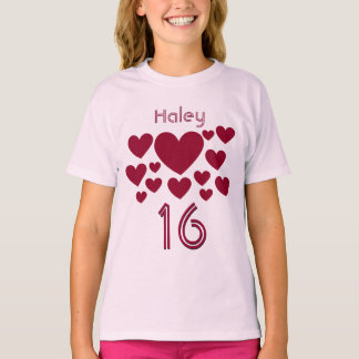 16 years t shirt