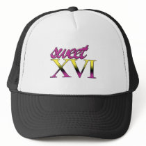 16th Birthday hats