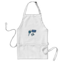 16th Birthday Keys Gifts Aprons