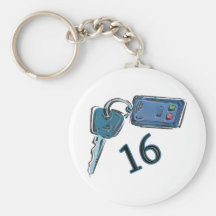 16th Birthday Keys Gifts Keychain