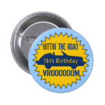 16th Birthday Party Button
