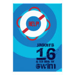 16th Birthday Pool Party Invitation