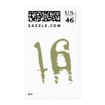 16th Birthday Postage