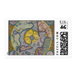 16th Century Mercator North Pole Map postage
