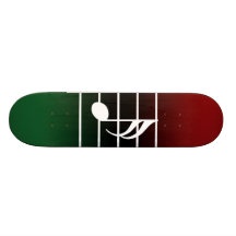 16th note 2 skateboard deck