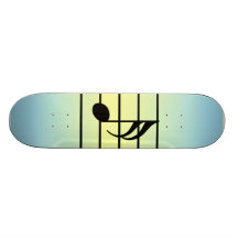 16th note skate boards