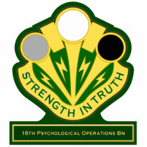 16th Psychological Operations Battalion DUI Cut Outs