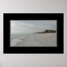 16x24 Print Of Houses on Florida Beach