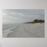 16x24 Print Of Houses on Florida Beach