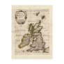 1700 Nicolas Fils Sanson Map: Isles Britanniques Postcards